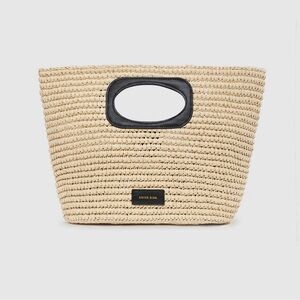 Anine Bing Mogeh Raffia Tote
